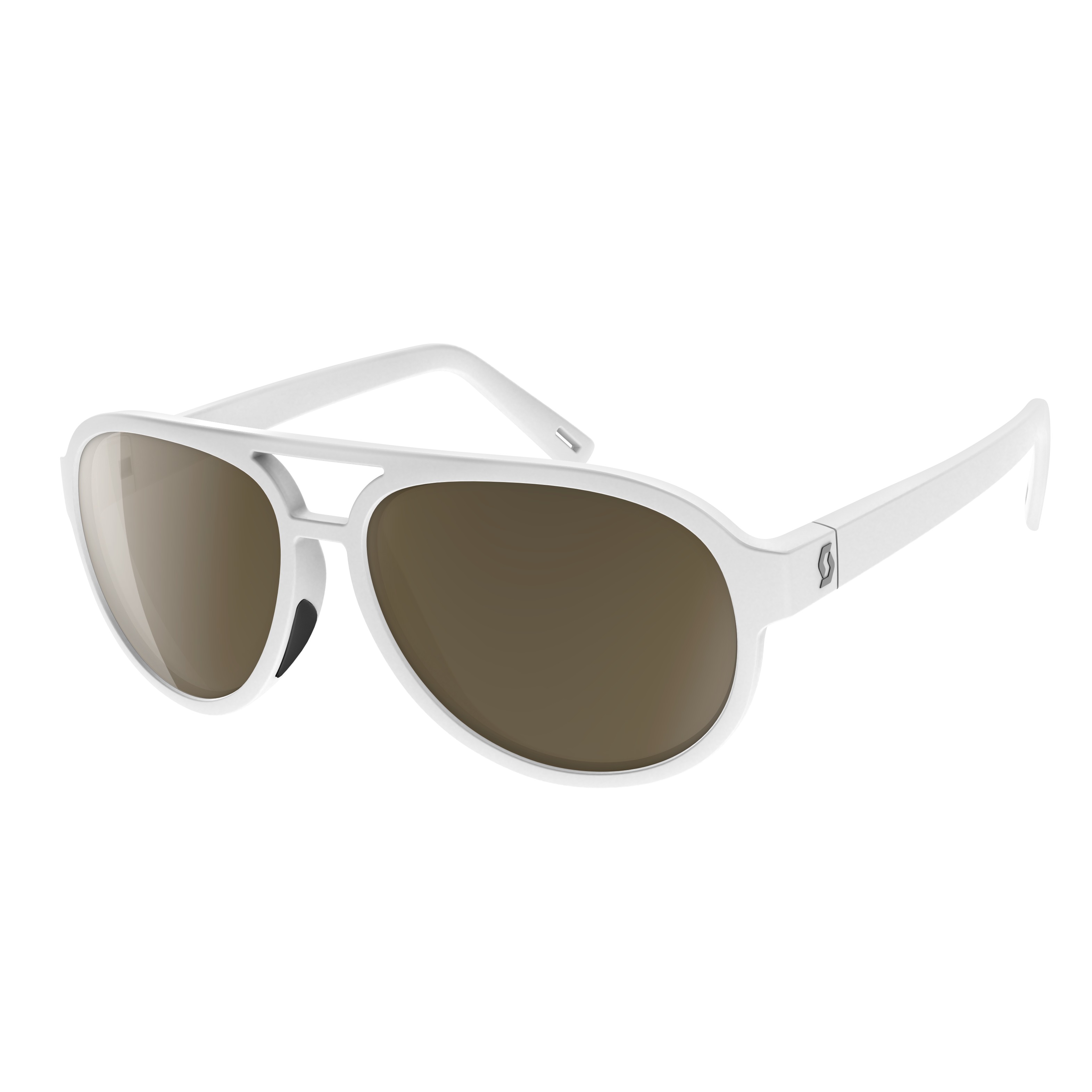 OCULOS DE SOL SCOTT BASS - WHITE/BROWN